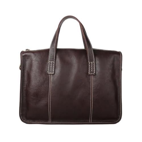 Men's Briefcase Large Capacity Business Bag Black Male Shoulder Laptop Bag