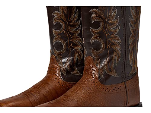 Image of Laredo Mens Broken Bow Square Toe Pull On Casual Boots Mid Calf - Brown