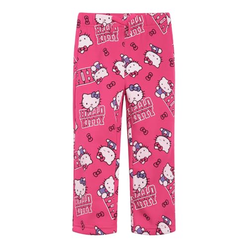 Image of Hello Kitty Girls' Fleece Sweatshirt and Pants Set Toddler to Big Kid