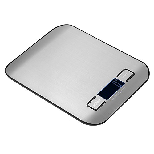 Decdeal 5 kg / 1g Escala de Cozinha Elétrica Precisa Escala de Cozinha de alta precisão Escala de Pe