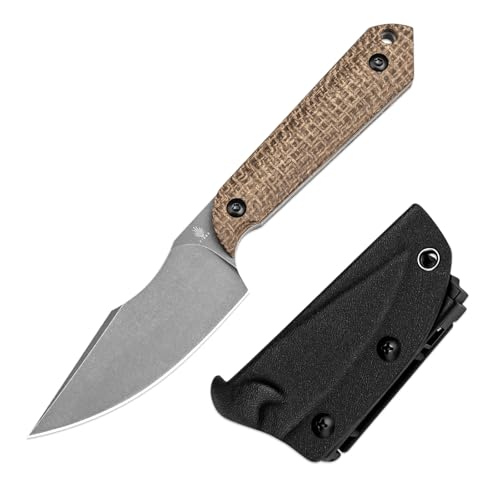 Kizer Mini Harpoon Fixed Blade Knife with Sheath...