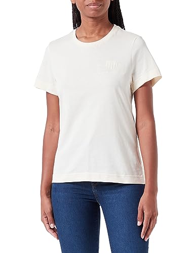 T-shirt premium GANT Reg Shield SS femme, coton doux haut de gamme