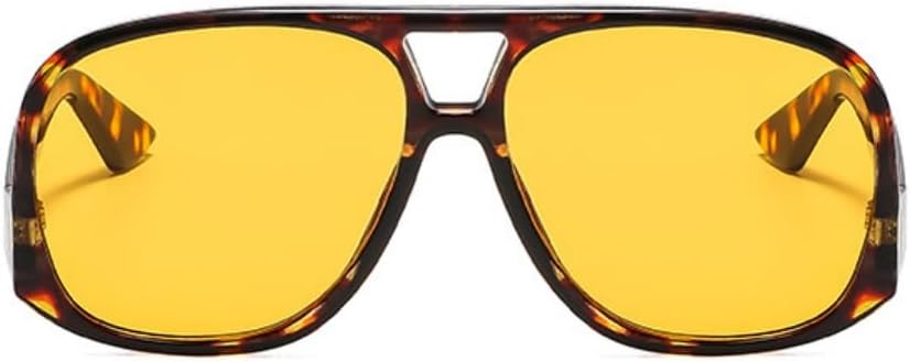 Retro Square Aviator Sunglasses for Women Men Oversized Trendy Style Vintage 70s Square Aviators Sun Glasses thumbnail