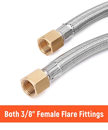 Gaspro 20-Foot Propane Hose Extension For Propane Devices With 3/8" Male Flare, For Rv, Gas Grill, Heater, Burner And More, Flexible And Durable #TOP1