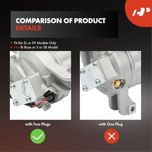 A-Premium Air Conditioner AC Compressor with Clutch Compatible with Nissan Altima 2.5L 2007 2013-2018, Rogue 2.5L 2014-2020, VCS-14EC Style (Not DKS17D), with Two Plugs by A-Premium - Image 3