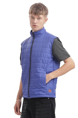 Image of Men's Sleeveless jacket solid | Regular Fit Jacket | stylish trending winter wear | Sleeveless Sports Gym Zipper Jacket