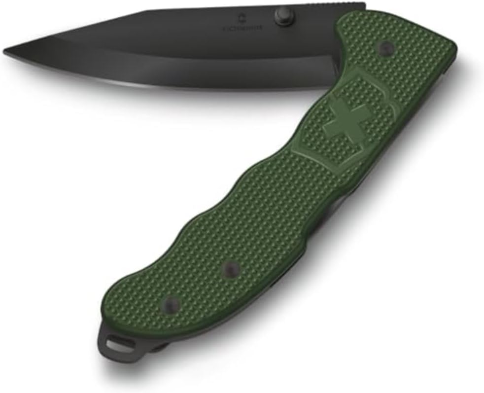 Victorinox Evoke Swiss Army Knife, Featuring a Foldable Blade with Thumb Stud and Lockback Mechanism