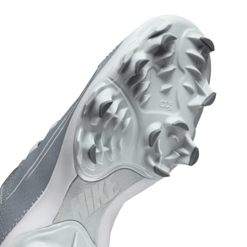 Nike Women's Hyperdiamond 4 Pro Molded Softball Cleats Gray | White Size 9.5 Medium4