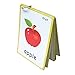 SANTSUN 20 Pieces Fruits Flash Cards- Kindergarten Classroom Decoration Background Wall Stickers Teach Flash Card & Daycare Decorations Learning Cards for Ages Pre-K & K