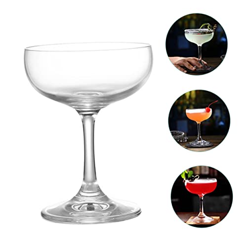 Luxshiny 4 Pcs Copo De Coquetel Retrô Copos De Cerveja Beber Coquetel Copos De Champanhe Taças De Co
