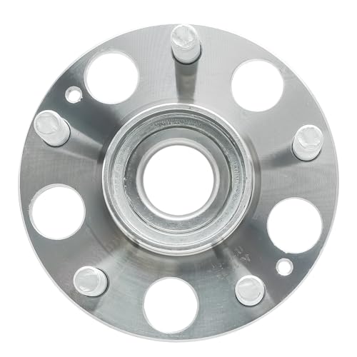 Image of Detroit Axle - 2 Rear Wheel Bearing Hubs for Honda Accord TL w /ABS, Hub Bearing 2003-2007 Honda Accord 2004-2008 TL, Replacement Wheel Bearing and Hubs Assembly Set