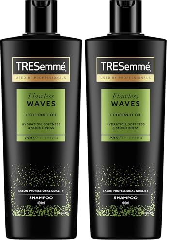 TRESemmé Champú Nutrición Ondas y Rizos 400 ml (Paquete de 2)