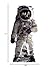 Star Cutouts, Astronaut Buzz Aldrin, Life-Size Cardboard Cutout Standup - 71 x 35 inches