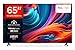 TCL 164 cm (65 inches) Bezel-Less Full Screen Series Ultra HD 4K Smart LED Google TV 65P635 Pro (Black)