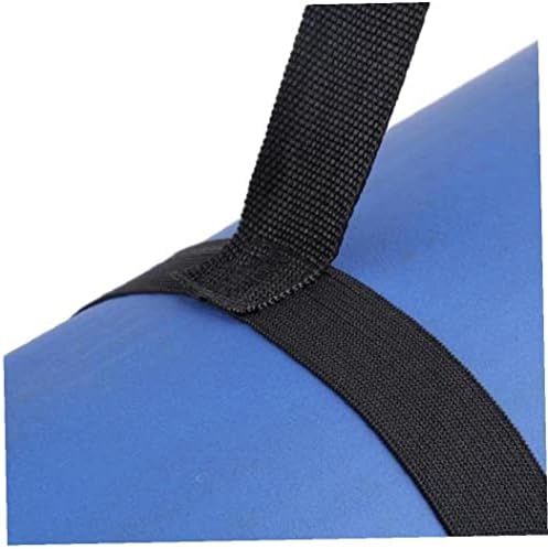 Zonster Adjustable Yoga Mat Strap Cotton Fitness Mat Shoulder Strap Carry Sling Loops Hanging Carrier Fitness Supplies, Black, One Size
