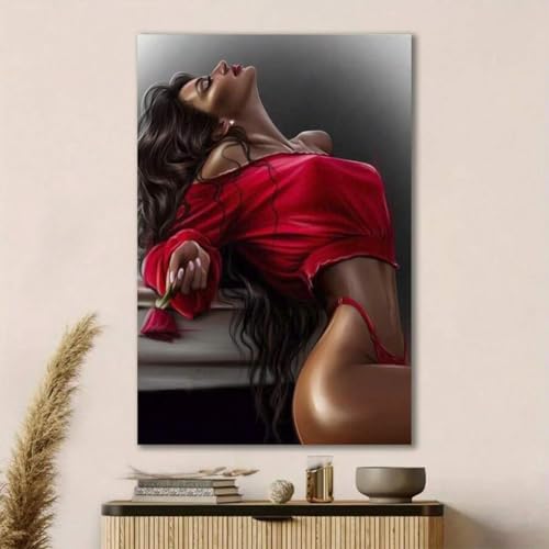 Art esthetique femme sexy de XBTYKPB avec cadre pour decoration