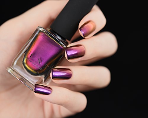 Image of ILNP Undenied - Violet, Red, Gold Color Shifting Ultra Chrome Nail Polish
