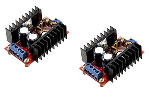 Robodo MO48 150W DC Boost Converter 12 35V or 6A Step Up Adjustable Power Supply (Pack of 1)