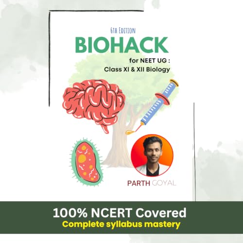 Image of BIOHACK : Best book for NEET Biology - Remember Biology Forever : Class XI & XII Biology (Colored, English)