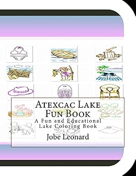 Paperback Atexcac Lake Fun Book: A Fun and Educational Lake Coloring Book