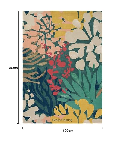 Image of Soft Pure Woolen Modern Collection Tufted Carpet for Living Room,Bedroom'Kitchen and Hall (4 X 6) Feet