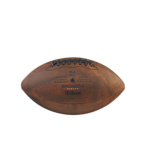 Bola Futebol Americano Nfl Jr Throwback Team Logo Denver Broncos, Wilson