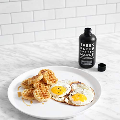 Trees Knees Butter Maple, Organic Maple Syrup With Sea Salt, Vegan, Gluten-Free, Paleo-Friendly, Grade A Maple Syrup Infused With Sweet And Savory Flavor (11.5 Ounce Bottle) #TOP2