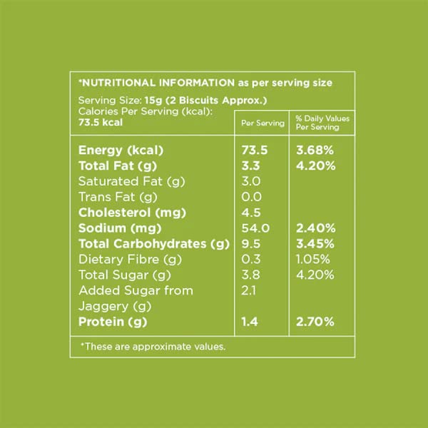 Image of Open Secret Jeera Millet Biscuit Cookies (40G - Single Pack) | Protein & Fiber Packed | Healthy Snacks | No Added Maida No Refined Sugar No Palm Oil | Unjunked Biscuit