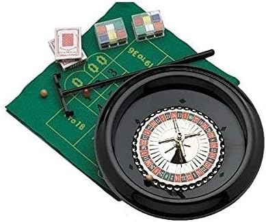 Roulette Recreational Casino Activity Party Set with Accessories