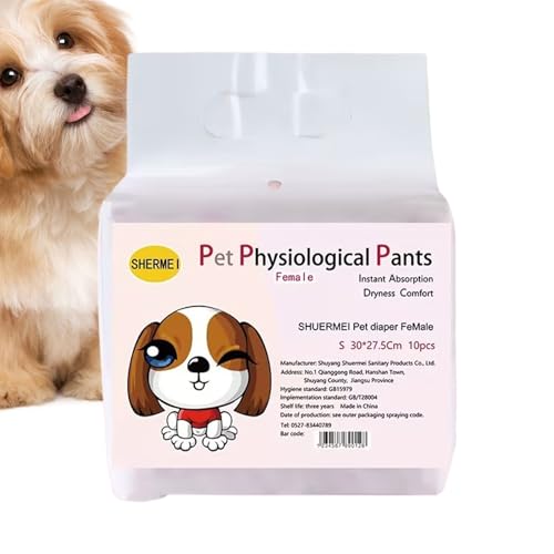 Muskela 犬用おむつ, オス メス 犬用 吸収性 おむつ, 漏れ防止 子犬用 おむつ, アウトドア インドア 散歩 ロードトリップ 車 トイレトレーニング 使用