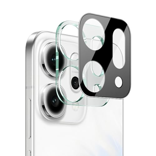 Image of ZARALA Glass Camera Lens Protector For OPPO Reno14 [9H Hardness] [6D Lens Protector ] [Easy Installation] Black