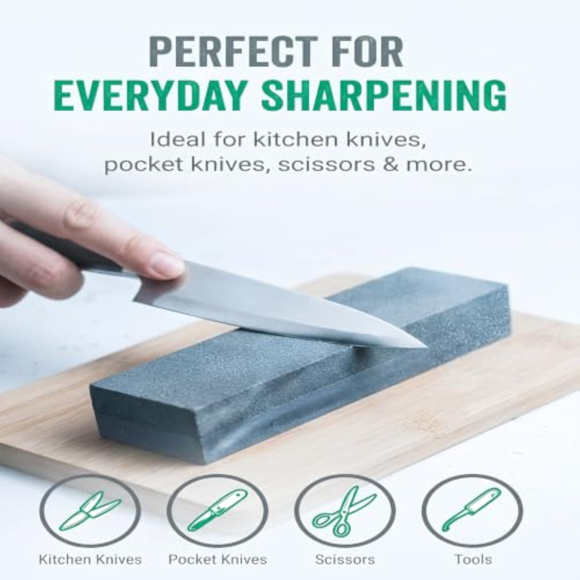 Dual Grit Silicon Carbide Knife Sharpener