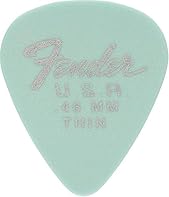 12-count pack Traditional 351 pick shape Available in classic Fender colors Available in historical Fender gauges Made in the U.S.A.