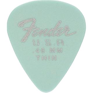Fender© »351 Shape » Médiators de Ukulele en Feutre – 3mm – Set de 3 - Les Beatles, Paul McCartney, John Lennon, RIngo Starr, George Harrison