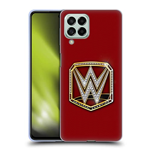 Head Case Designs Officially Licensed WWE Universal Champion Title Belts Gel Case [Military Grade Protection] Compatible with Samsung Galaxy M53 (2022)
