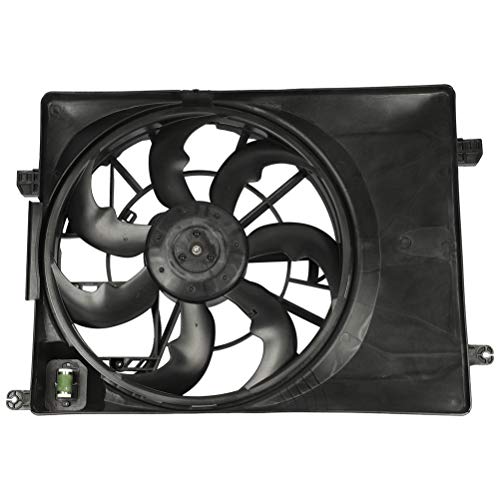 SCITOO Engine Radiator Cooling Fan Assembly Compatible with 2016-2018 for Hyundai for Tucson 2.0L 2017-2018 for Kia for Sportage 2.4L; Replace 67460401 by SCITOO - Used condition - US$58.15