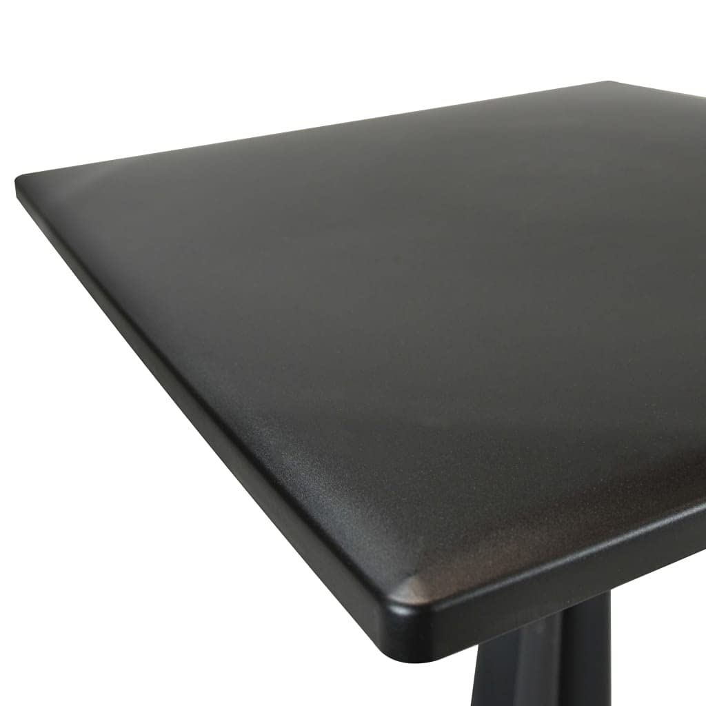 PROSERVICE S.R.L (IPE) Antracite Tavolo PONENTE 70x70x71,7, Multicolore, 30 x 30 x 30 cm