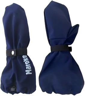 Rain Mitten/Unlined Mitten for Boys and Girls/Waterproof Kids Mittens/Toddler Mitten/Size: 2-4 Yrs/Small Navy Mittens/Boys and Girls Waterproof Mittens/Toddler Mittens