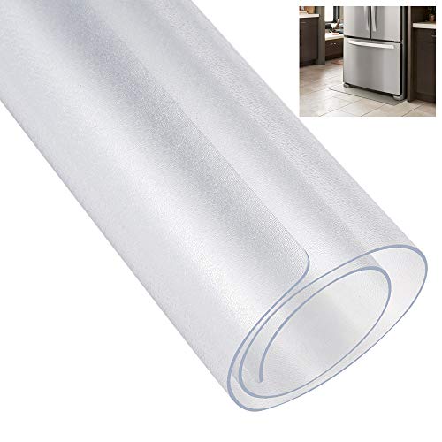 [ECO PLUS] 冷蔵庫 マット キズ防止 凹み防止 床保護シート Mサイズ 65×70cm...