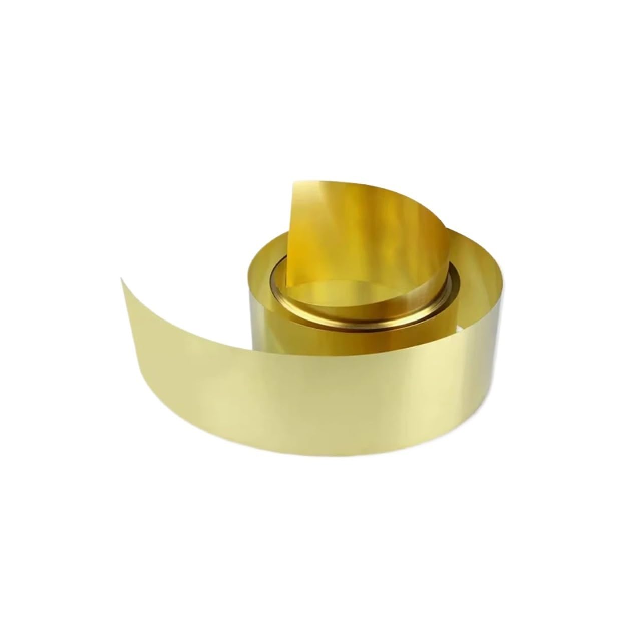 Messingblech-Folie 0,1 Mm X 300 Mm X 1000 Mm – H62, Für Präzisionsteile, Nieten Und Heizkörperkomponenten