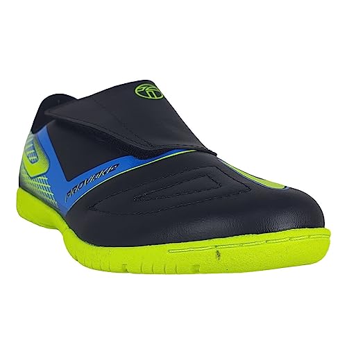 Chuteira Provoke Infantil Futsal, Topper, Meninos, Preto/Amarelo Neon, 32