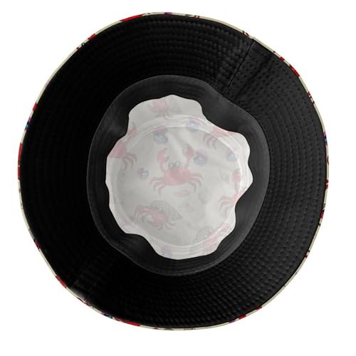 Image of Bucket Hat for Women Men, Fashion Print Outdoor Beach Hat Packable Sun Cap for Travel Hiking