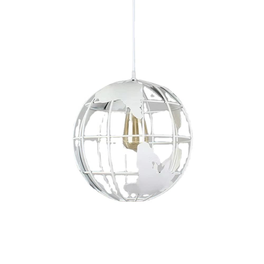 Lámpara colgante de globo para iluminar tu dormitorio con calidez rústica