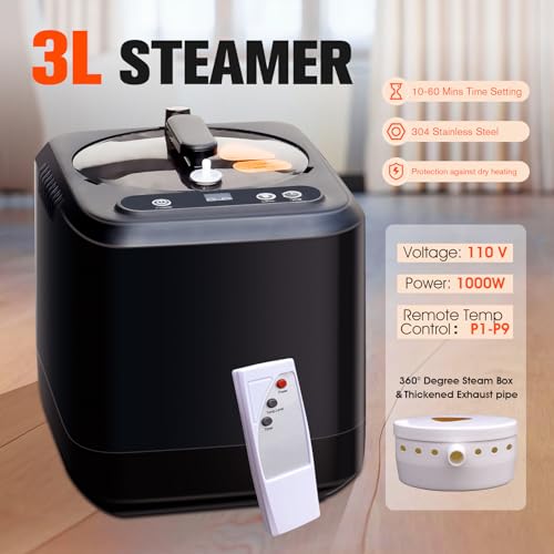 FizZeal Portable Sauna for Home, Steam Sauna Big Size Thicken, Portable Steam Sauna with 3L Steamer, Full Body Personal Steam Saunas for Home, 72”x36”x36” Size Portable Sauna Box, Steam Room for Home - Thumbnail 5