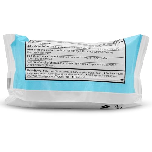 Dermaharmony 2% Pyrithione Zinc (ZnP) Bar Soap 4 oz - Crafted for Those with Skin Conditions - Seborrheic Dermatitis, Dandruff, Psoriasis, Eczema, etc
