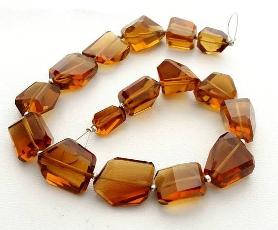 Beer quartz perles pour bijoux en pierre naturelle et loisirs créatifs
