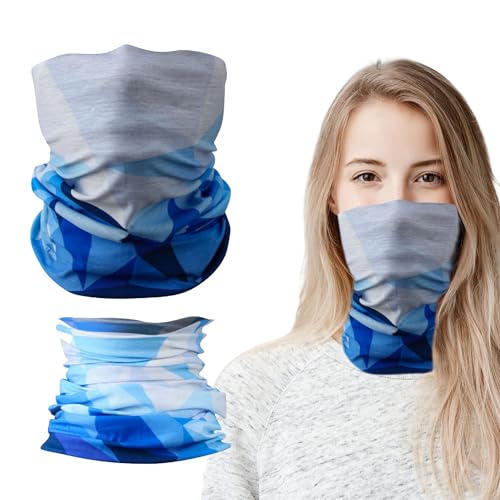 Wet Work Gaiter UPF 50+ Sun Mask Protective Wear with Multifunctional Design for Face, Head, Neck & Hair
