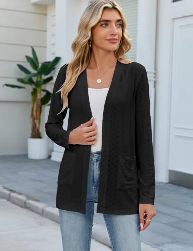 Womens Lighweight Cardigan with Pockets - image 2
