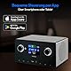 MEDION P85444 2.1 Internetradio mit Subwoofer (DAB+, UKW Radio, Spotify Connect, WLAN, Bluetooth, Streaming, Equalizer, Farbdisplay, USB, AUX, Wecker, Schlummerfunktion, Sleep Timer) Titan