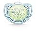 NUK Airflow Glow-in-The-Dark Pacifiers, Baby Boys, 0-6 Months, 2 Pack, 0.09 Pounds